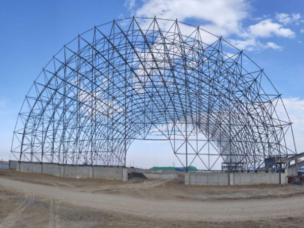 马鞍山体育场网架结构